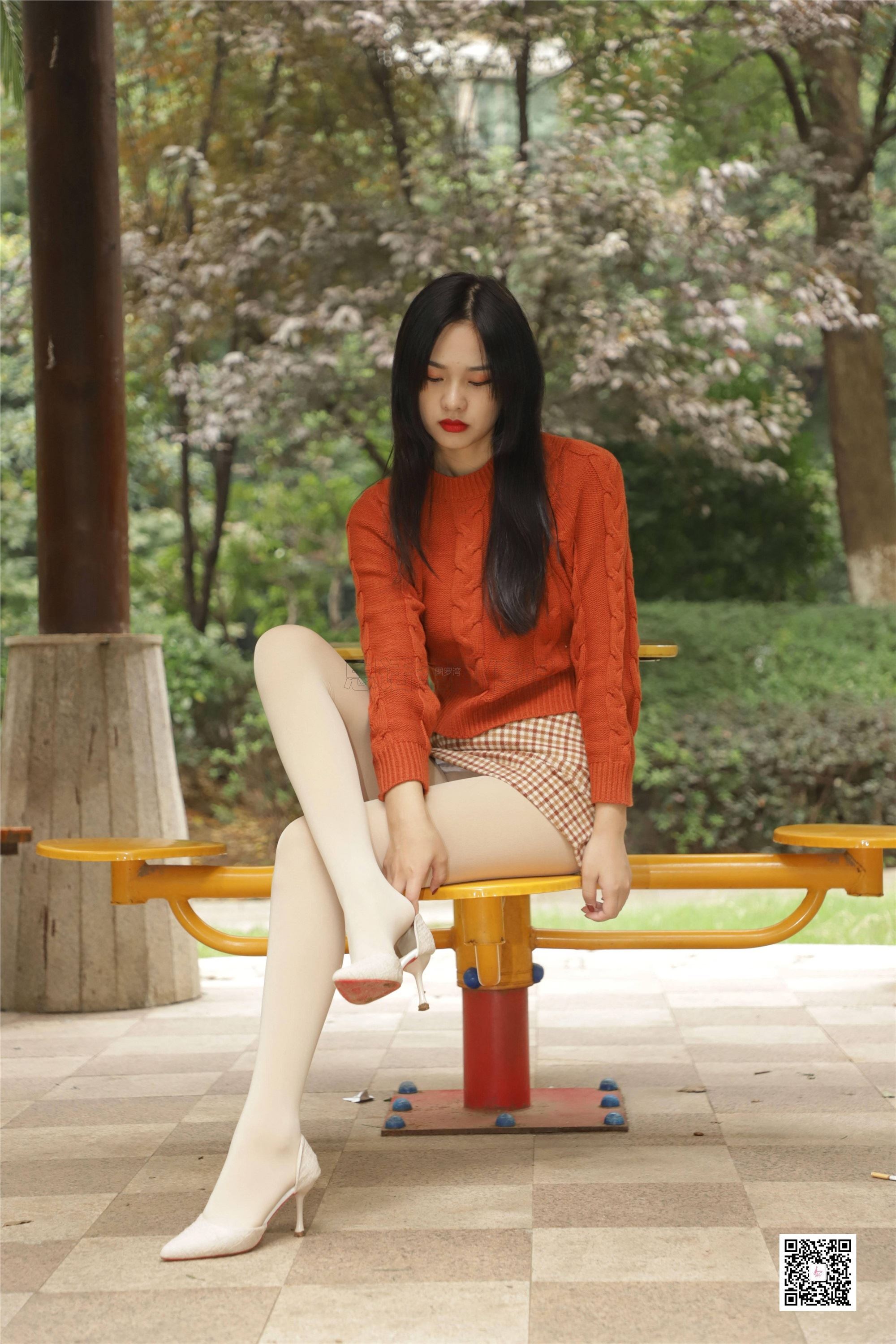 SiHua思话 SJ065 橙子 冬日公园那一缕阳光